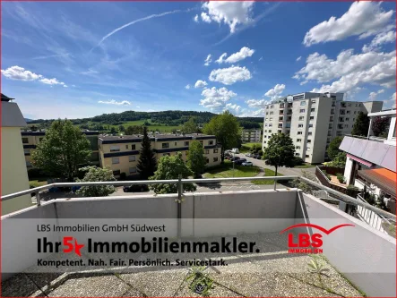 Schöne Aussichten - Wohnung kaufen in Stockach - Über den Dächern von Stockach mit schönem Fernblick