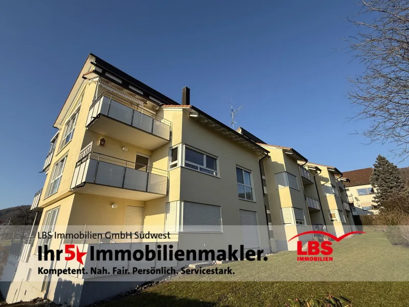 Hausansicht - Wohnung kaufen in Bodman-Ludwigshafen - Attraktive 2-Zimmer-Eigentumswohnung mit Terrasse in Bodman-Ludwigshafen