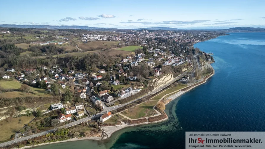 Luftbild Nähe zum Uferpark