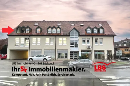 Hausansicht - Wohnung kaufen in Frickenhausen - Mittendrin statt nur dabei: die erste eigene Immobilie?