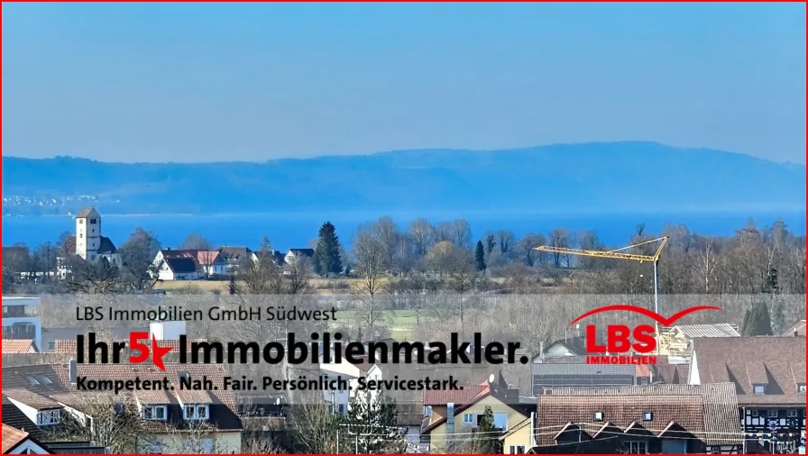 mit herrlichem Ausblick - Wohnung kaufen in Uhldingen-Mühlhofen - 2-Zimmer-Eigentumswohnung mit herrlichem Seeblick!