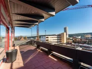 Balkon mit Aussicht