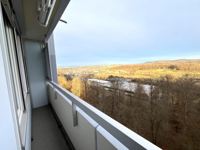 Aussicht Küchenbalkon