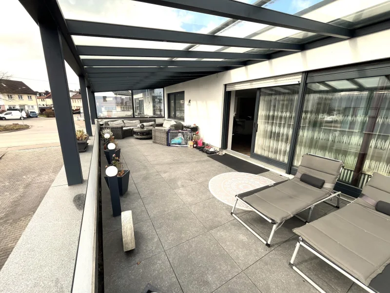 Dachterrasse überdacht