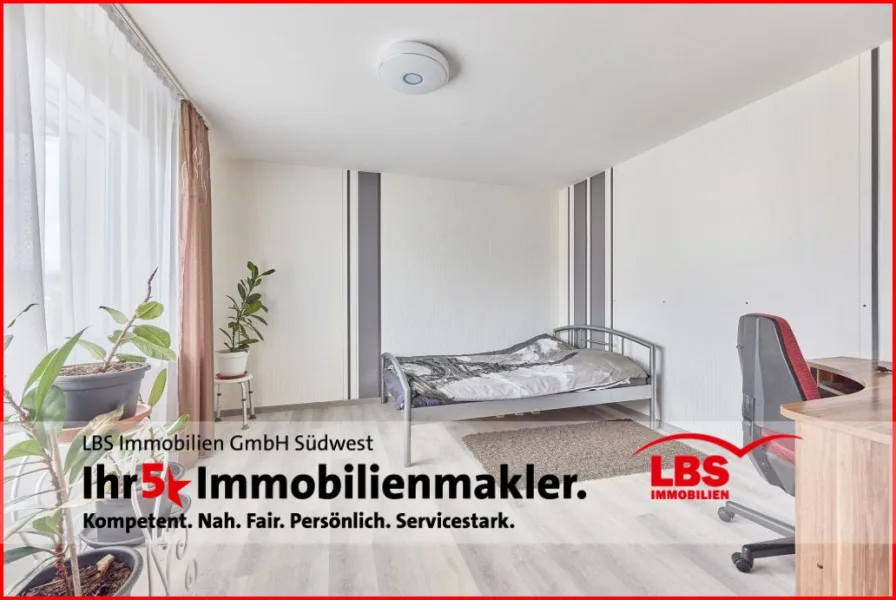 Schlafzimmer im Souterrain