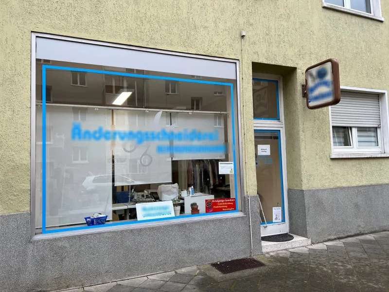 Laden Außen1 - Halle/Lager/Produktion kaufen in Mannheim - Laden mit WohnungMa-Neckarstadt Os