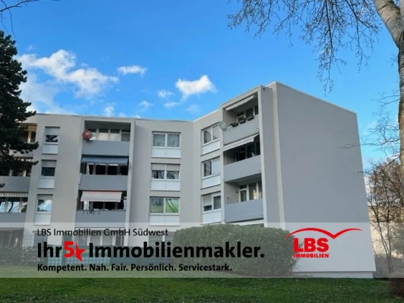 Hausansicht - Wohnung kaufen in Mannheim - Haus renoviert! Wohnung renoviert - und keine Erbpacht!