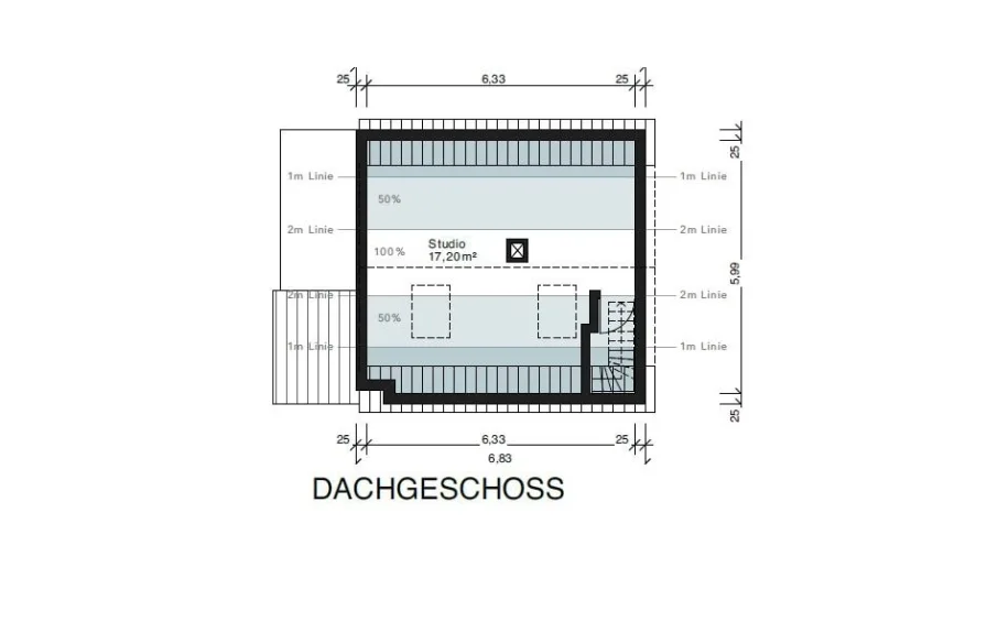 Grundriss Dachgeschoss