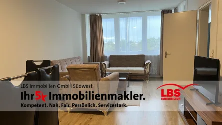 Wohnzimmer - Wohnung kaufen in Ludwigshafen - Kapitalanlage oder die ersten 4 Wände!