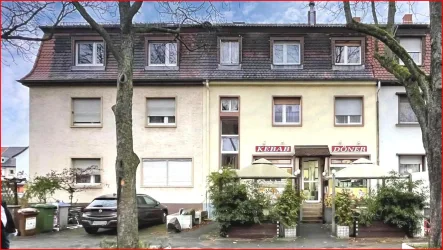 Fassade beider MFH - Zinshaus/Renditeobjekt kaufen in Mannheim - Zwei Mehrfamilienhäuser in guter Lage, voll vermietet und mit hoher Rendite !