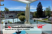 Balkon mit SW-Ausrichtung