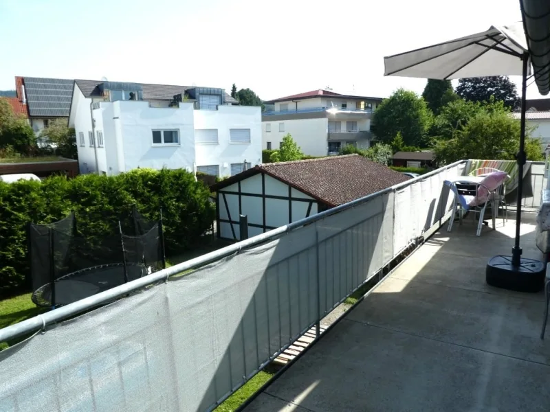 Balkon mit schönem Ausblick