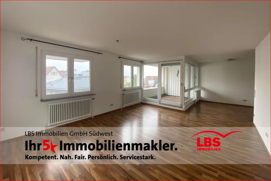Wohnzimmer - Wohnung kaufen in Schramberg - 3,5-Zimmer Wohnung mit TG-Stellplatz-Sulgen Zentrum