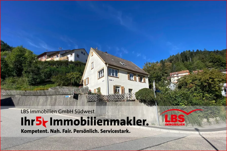 Außenansicht - Haus kaufen in Lauterbach - Einfamilienhaus mit Charme