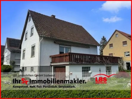Süd-Ansicht - Haus kaufen in Oberndorf - Schnuckeliges Haus mit Garten zu erschwinglichem Preis