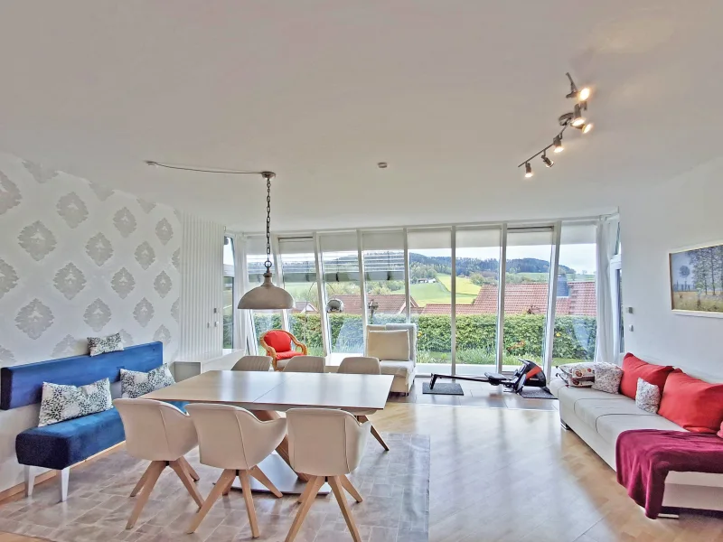  - Wohnung kaufen in Weißenbrunn/ OT Thonberg - Terrassenwohnung mit Ausblick