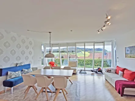  - Wohnung kaufen in Weißenbrunn/ OT Thonberg - Terrassenwohnung mit Ausblick