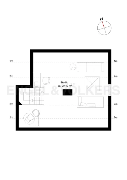 Studio – Dachgeschoss