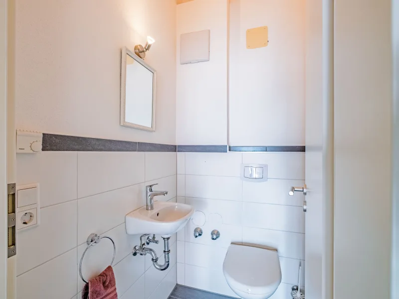 Gästetoilette – Wohnung Obergeschoss