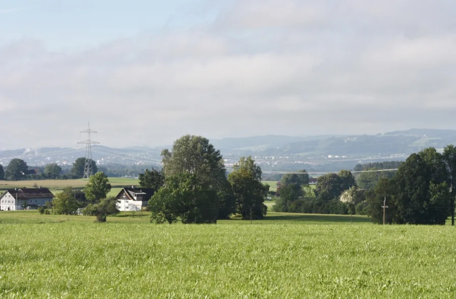 Aussicht Richtung Süd - Westen