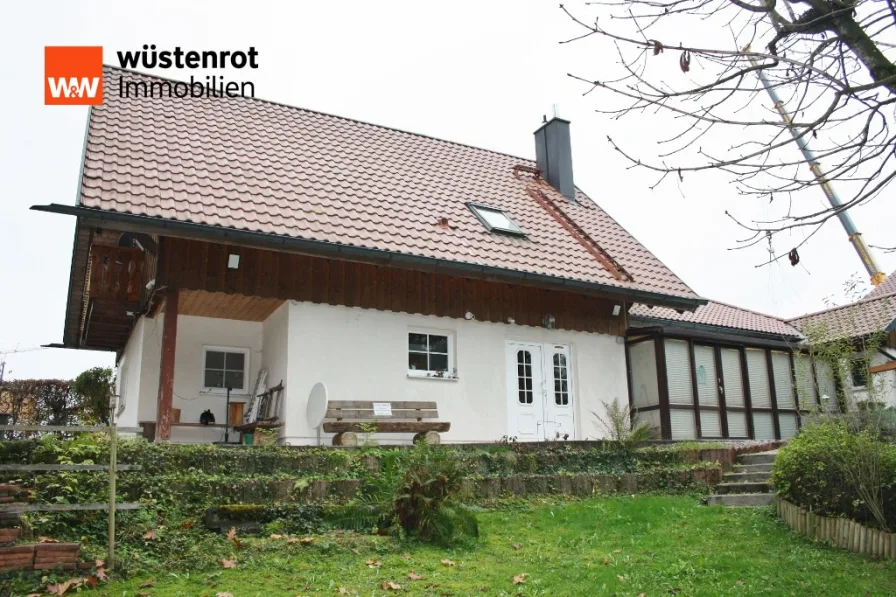  - Haus kaufen in Kempten - Einfamilienhaus mit Garage und großem Grundstück und eigenem Wald