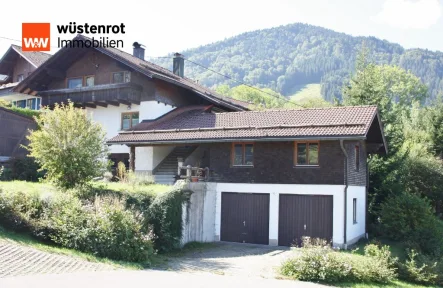  - Haus kaufen in Blaichach / Altmummen - Einfamilienhaus mit großem Garten und schöner Fernsicht