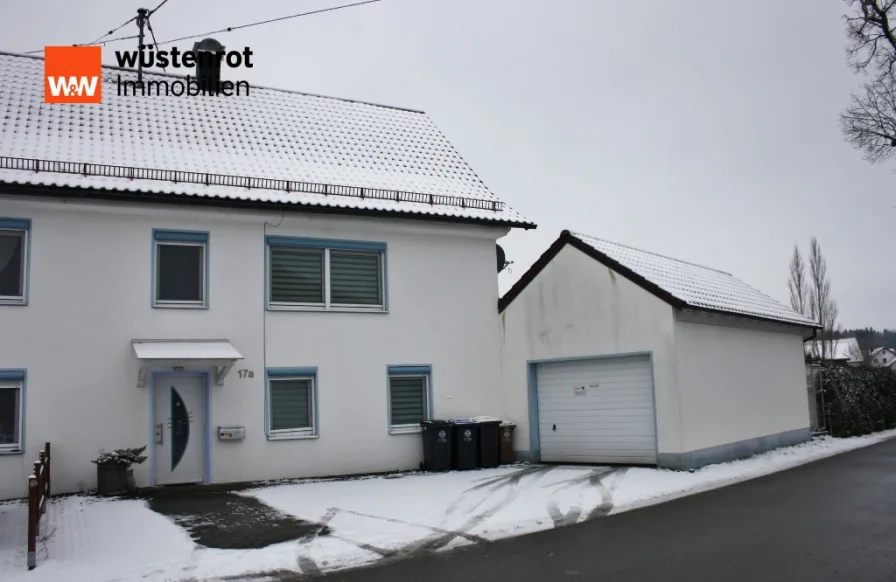  - Haus kaufen in Markt Rettenbach / Eutenhausen - Großzügige, behindertengerechte Doppelhaushälfte mit Garten und Garage