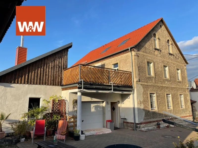 Ansicht - Haus kaufen in Halsbrücke - Wunderschönes 1- 2 Familienhaus mit vielen Möglichkeiten