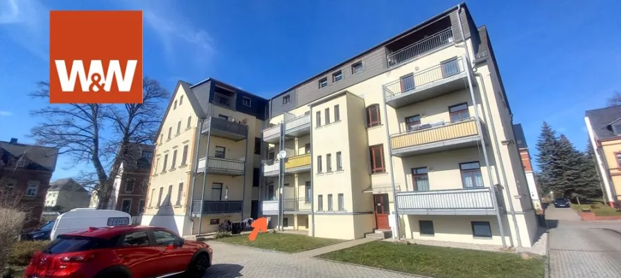  - Wohnung kaufen in Chemnitz / Ebersdorf - Sicheres Renditeobjekt! ETW m. Balkon Chemnitz / Ebersdorf