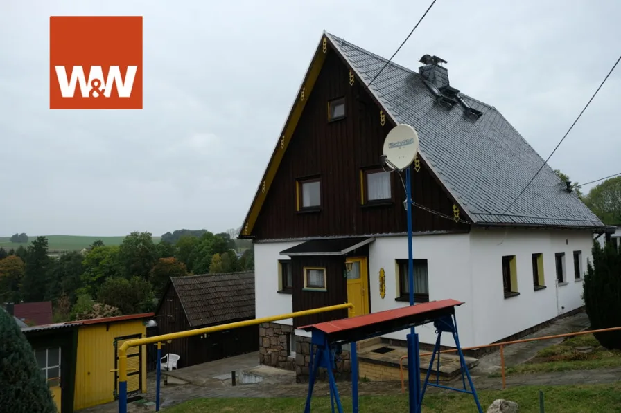 Ansicht - Haus kaufen in Bobritzsch / Oberbobritzsch - Haus sucht glückliche Familie