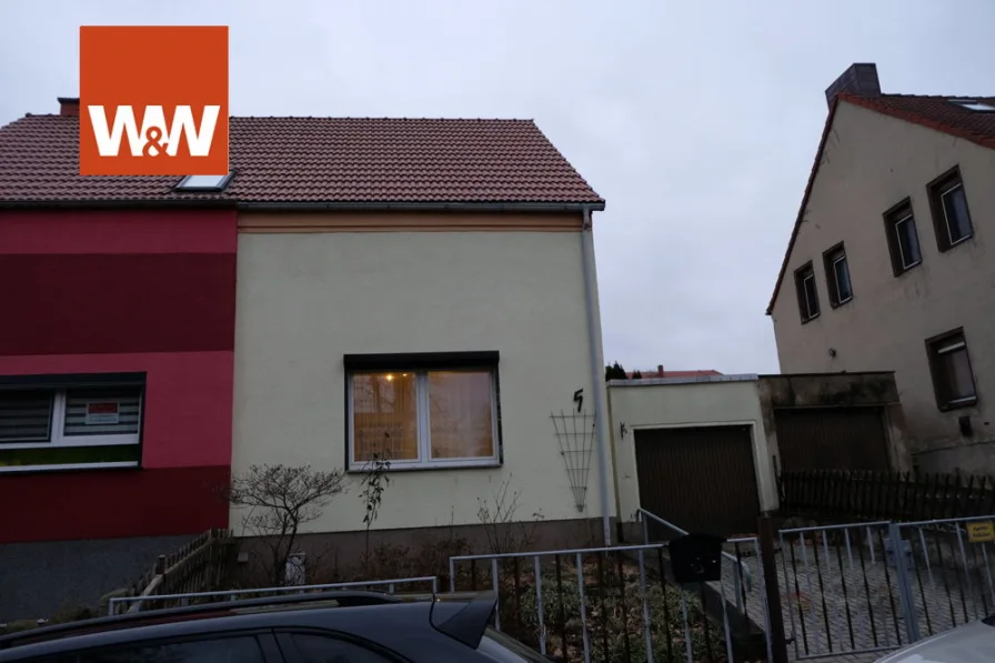 Ansicht - Haus kaufen in Roßwein - Klein aber fein