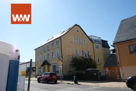 Ansicht - Haus kaufen in Altenberg - Attraktives Mehrfamilienhaus als Kapitalanlage im Herzen von Altenberg