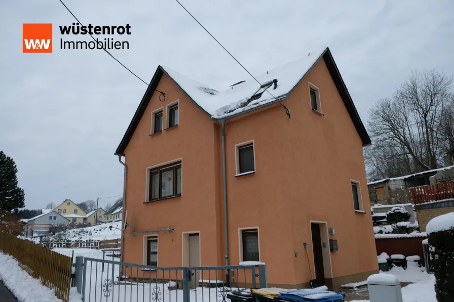 Ansicht - Haus kaufen in Lengefeld - Sehr schönes Einfamilienhaus mit vielfältigen Nutzungsmöglichkeiten