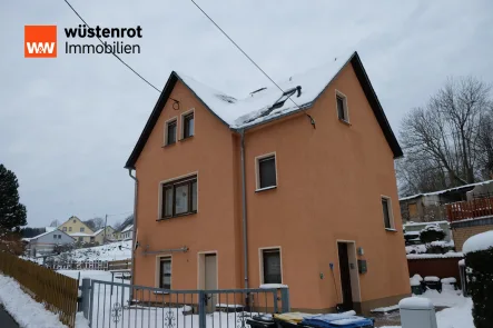 Ansicht - Haus kaufen in Lengefeld - Sehr schönes Einfamilienhaus mit vielfältigen Nutzungsmöglichkeiten