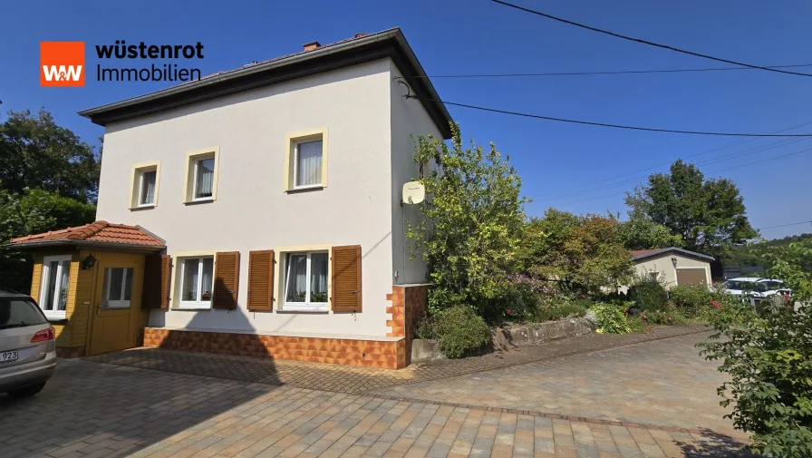 Hintereingang - Haus kaufen in Wetterzeube - Wetterzeube- Dein Eigenheim mit Garten und Garage