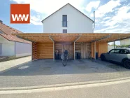 Ein Stellplatz im Carport und ein weiterer Stellplatz gehört Ihnen