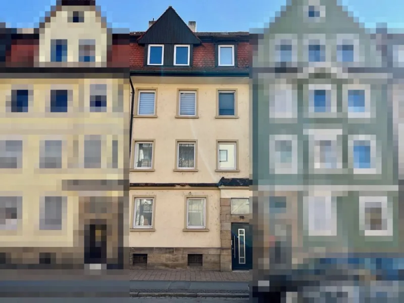 Außenansicht - Haus kaufen in Bamberg - Mehrgenerationenhausaus der Gründerzeitmit 4 abgeschlossenen Wohneinheiten