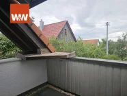 Toller überdachter Balkon