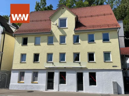 Ansicht - Haus kaufen in Albstadt - Wohn- und Geschäftshaus in zentrumsnaher Lage