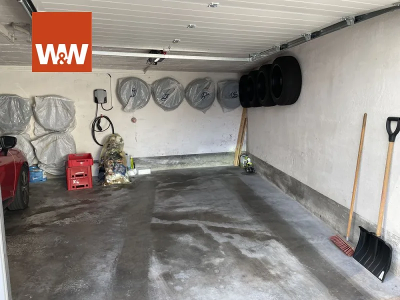 Garage mit Wallbox