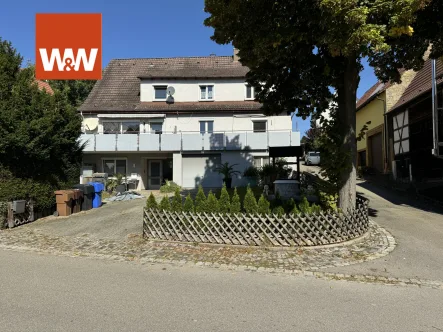 Süd-Ost Ansicht - Haus kaufen in Haigerloch / Trillfingen - "Doppelter Wohntraum: Zwei Haushälften – ein Preis!"