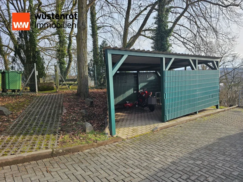 Abstellplatz Fahrrad auf der Ges