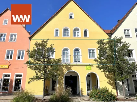 Südansicht - Wohnung kaufen in Hersbruck - INNENSTADTLAGE und barrierefrei2,5 ZKB, ca. 90 m², mit Aufzug, EBK und TG-Stellplatz