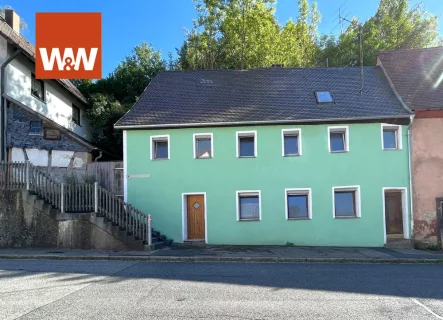 Nordansicht - Haus kaufen in Alfeld - Historisches Haus in Alfeld ???  SANIERUNG oder ABRISS  ???