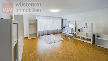 Wohnzimmer - Wohnung mieten in Hannover / Vinnhorst - Vinnhorst - 3-Zimmer-Wohnung mit großzügiger Terrasse – Ihr neues Zuhause wartet!