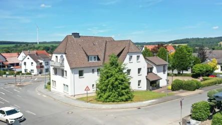 Ansicht - Haus kaufen in Blomberg - Attraktives Wohn- und Geschäftshausmitten in Blomberg