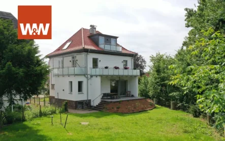 Ansicht - Haus kaufen in Bad Salzuflen - Hier vereint sich Altbau mit Moderne –großzügiges Stadthaus in Bad Salzuflen