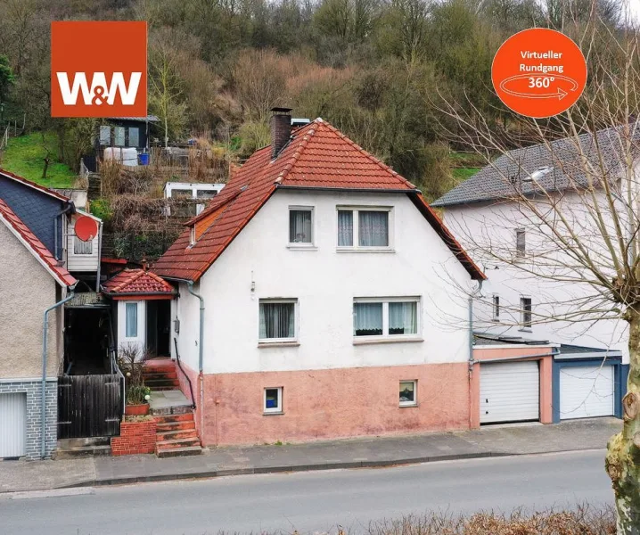 Ansicht - Haus kaufen in Beverungen / Dalhausen - Charmantes Einfamilienhaus in Beverungen-Dalhausen