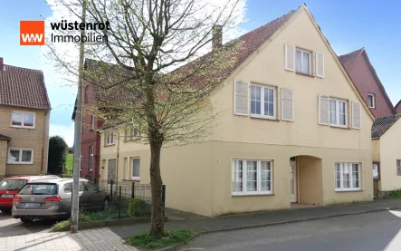 Ansicht - Haus kaufen in Extertal - Wohn- und Geschäftshaus in Extertal - Silixen mit Potenzial