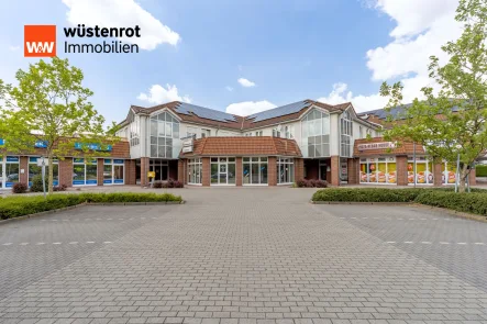 Frontansicht - Zinshaus/Renditeobjekt kaufen in Herzberg/Elster - EXKLUSIV! Modernes Einkaufszentrum mit Potential in zentraler Lage an der B87 von Herzberg/Elster